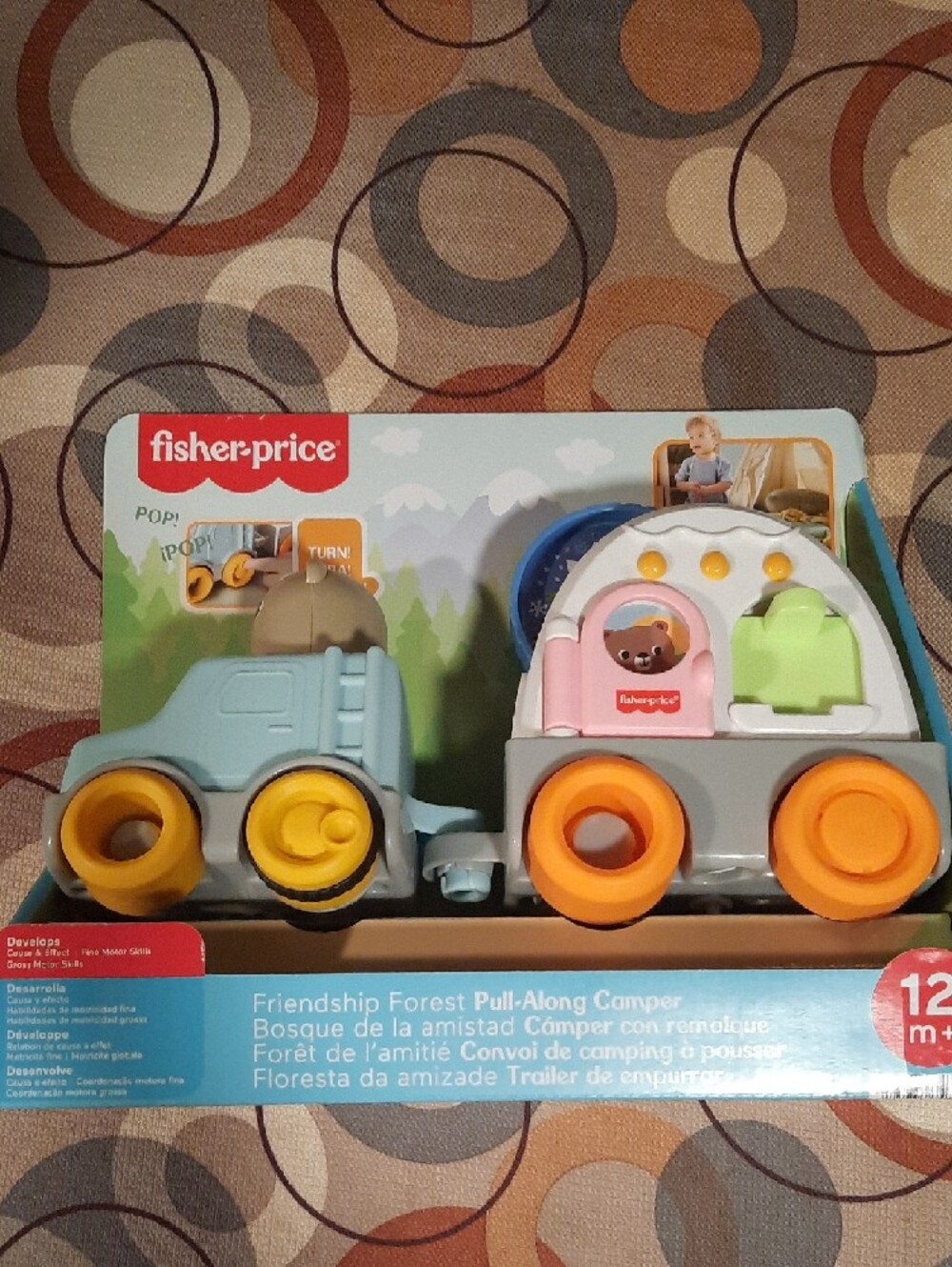 Fisher-Price Friendship Forest Pull-Along Camper Toy - Picture 5 of 6